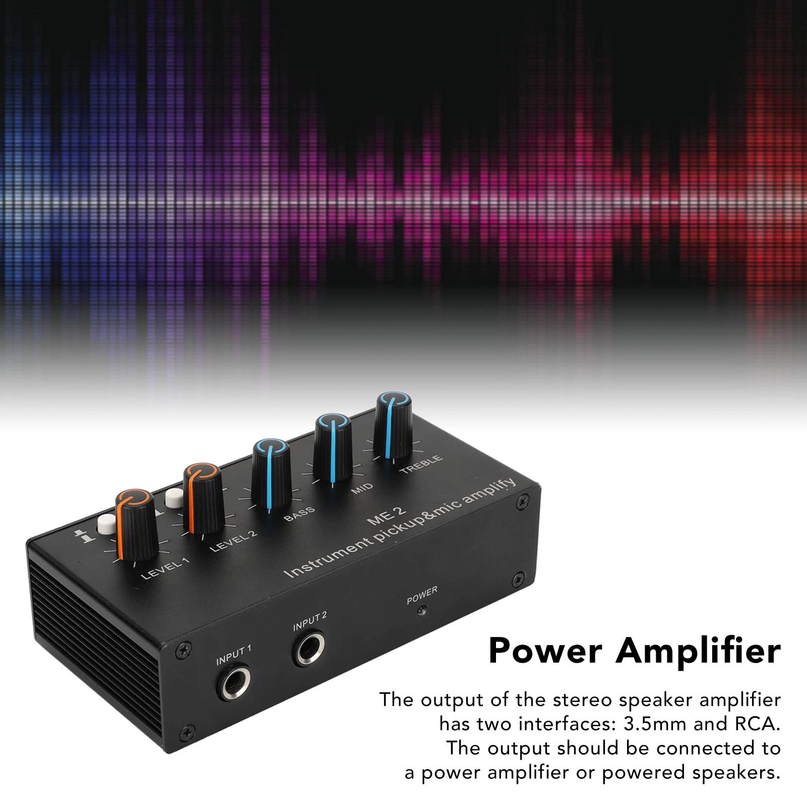 Amazon.co.jp: サウンドダイナミックスピーカーアンプ、負電圧電源